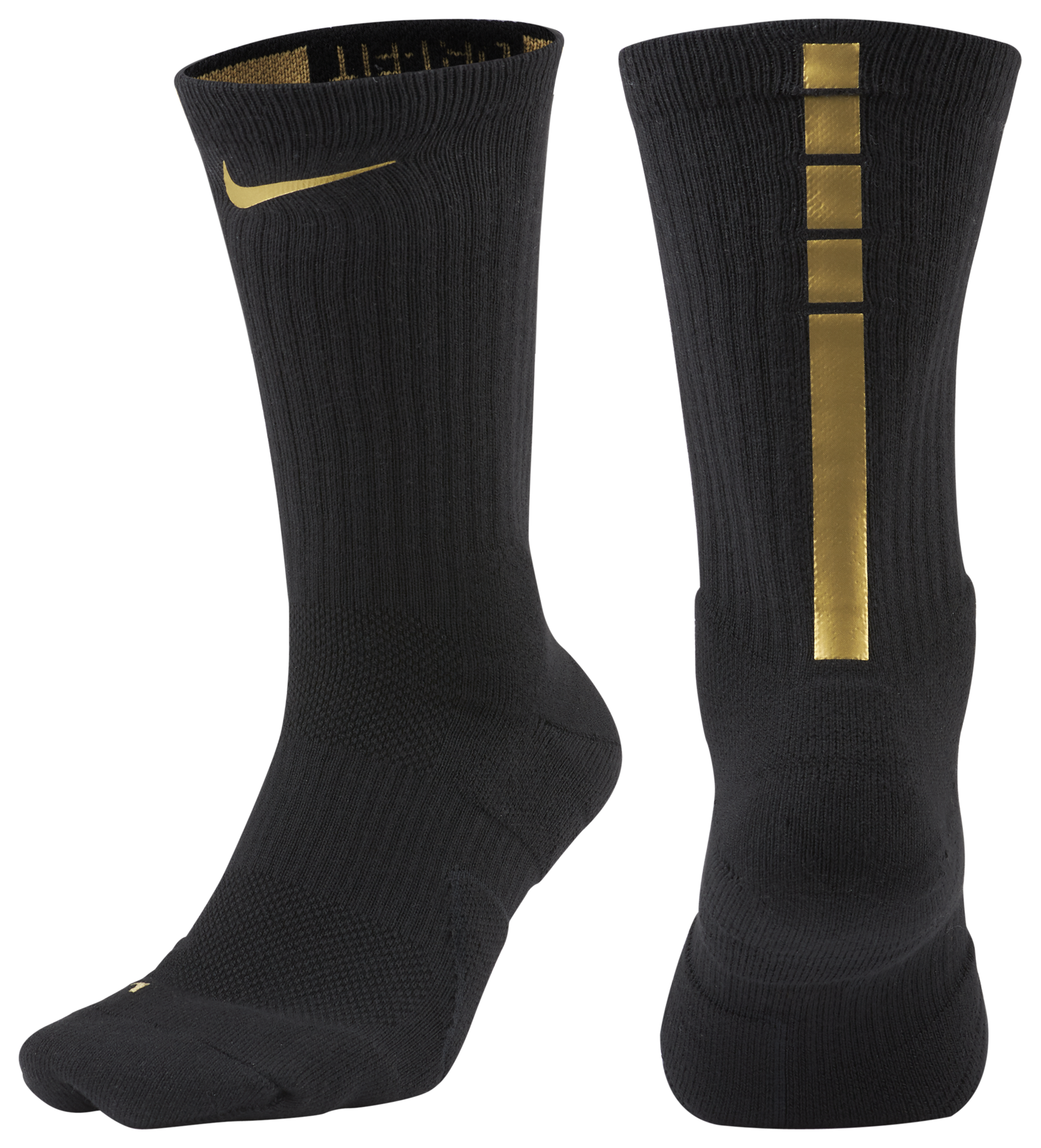 nike socks gold