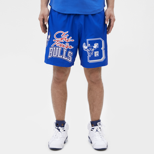 

Pro Standard Mens New York Knicks Pro Standard NBA Hyper Royal Woven Shorts - Mens Royal/White Size XXL