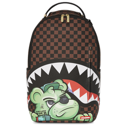 Adult - Sprayground Money Grump Backpack - White/Brown/Green