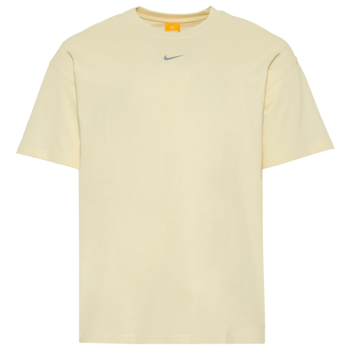 MENS - Nike NRG Nocta CS Short Sleeve T-Shirt - Gray/Yellow