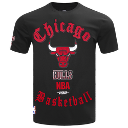 Men's - Pro Standard BULLS OLD ENGLISH SJ TEE - Black