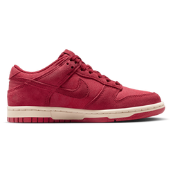 Boys' Grade School - Nike Dunk Low SE 1 - Team Crimson/Team Crimson/Team Crimson