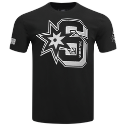 Men's - Pro Standard SPURS MASH UP M SJ TEE - Black