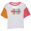 Champion Rainbow Crop T-Shirt - Women's White/Pink