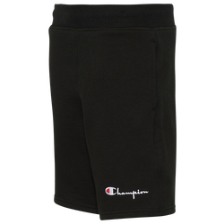 Boys' Grade School - Champion Heritage Premium Fleece Short - Black/Black