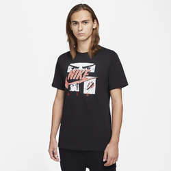 Men's - Nike Manga HBR T-Shirt - Black/Orange