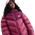 Nike ADP Colorblock Puffer Jacket - Boys' Grade School Maroon/White