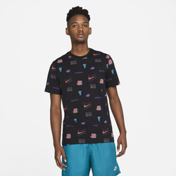 Men's - Nike Brands T-Shirt - Black/Pink