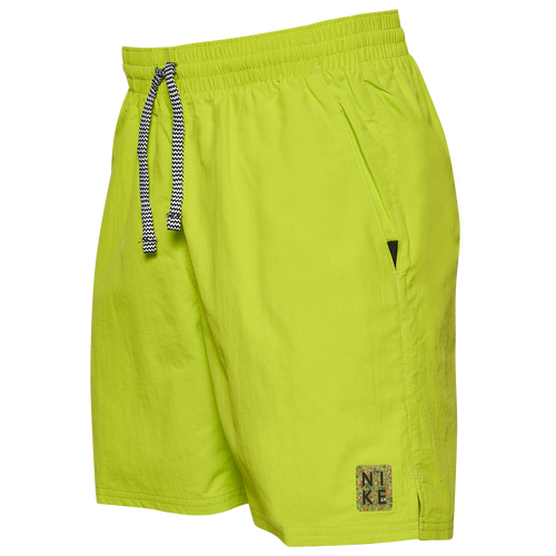 

Nike Mens Nike Solid Icon 7" Volley Shorts - Mens Atomic Green Size L