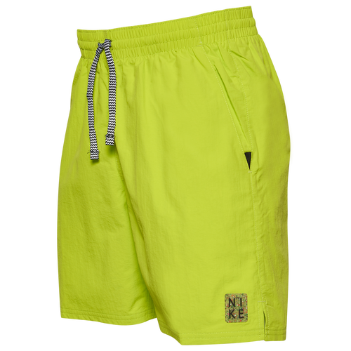 

Nike Mens Nike Solid Icon 7" Volley Shorts - Mens Atomic Green Size M