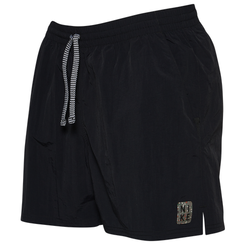 Nike Mens  Solid Icon 7volley Shorts In Black
