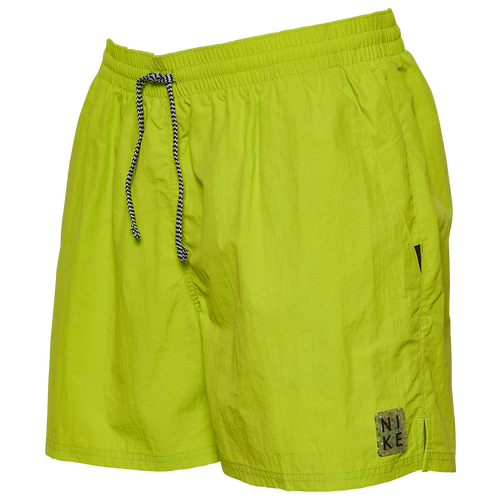 

Nike Mens Nike Solid Icon 5Volley Shorts - Mens Atomic Green Size XXL