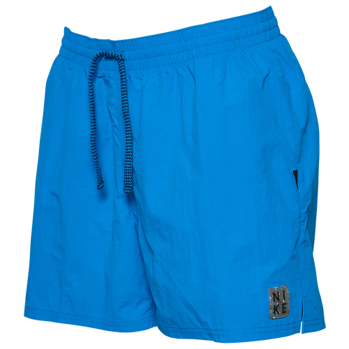 

Nike Mens Nike Solid Icon 5" Volley Shorts - Mens Photo Blue Size XL