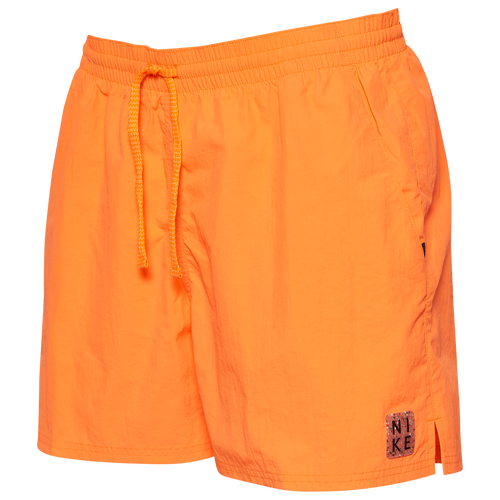 

Nike Mens Nike Solid Icon 5" Volley Shorts - Mens Total Orange Size S