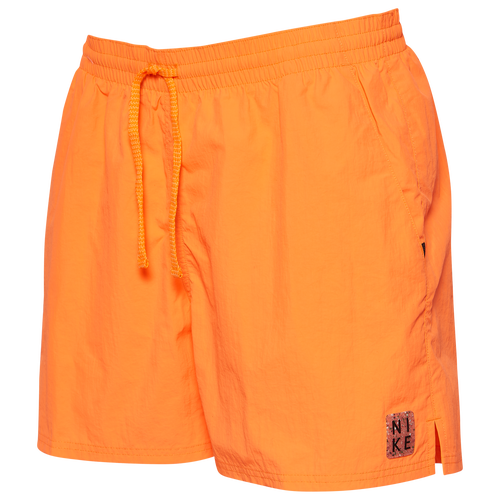 

Nike Mens Nike Solid Icon 5" Volley Shorts - Mens Total Orange Size L