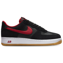 Men's - Nike AF1 '07 LV8 1 - Black/Varsity Red/White