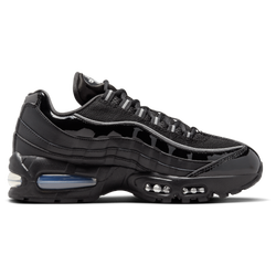 Women's - Nike Air Max 95 Big Bubble - Black/Mtlc Silver/Reflect Silver