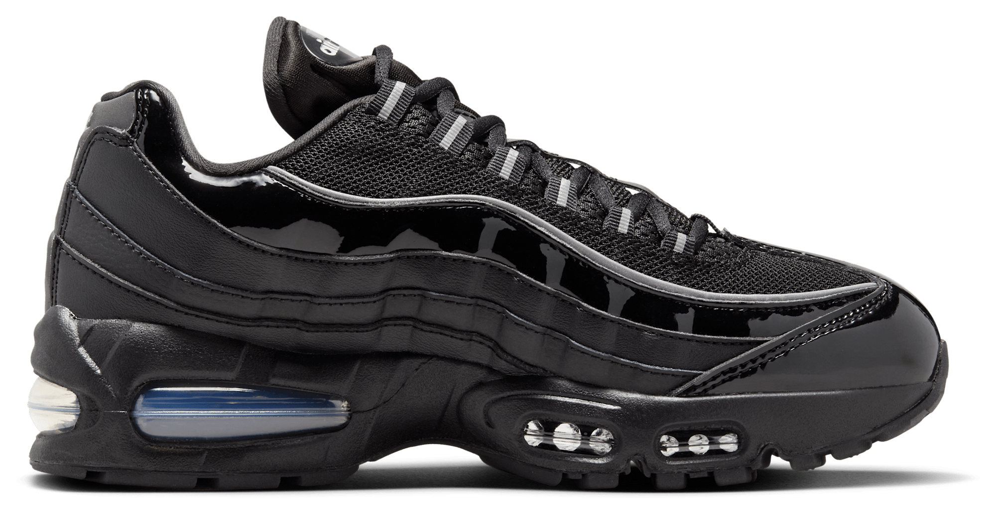 NIKE Air Max 95 Big Bubble Neon Preschool Running Shoes (Black