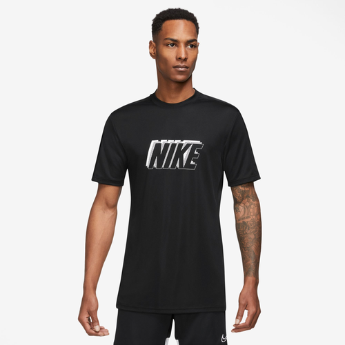 

Nike Mens Nike Dri-FIT ACD23 Short Sleeve GX Top - Mens Black/White/Black Size L