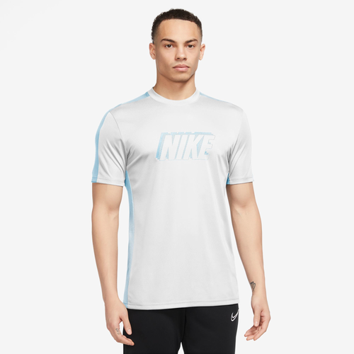 

Nike Mens Nike Dri-FIT ACD23 Short Sleeve GX Top - Mens White/Aquarius Blue Size M