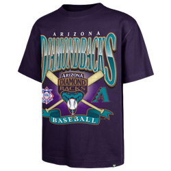 Men's - 47 Brand Diamondbacks Foundational T-Shirt - Purple