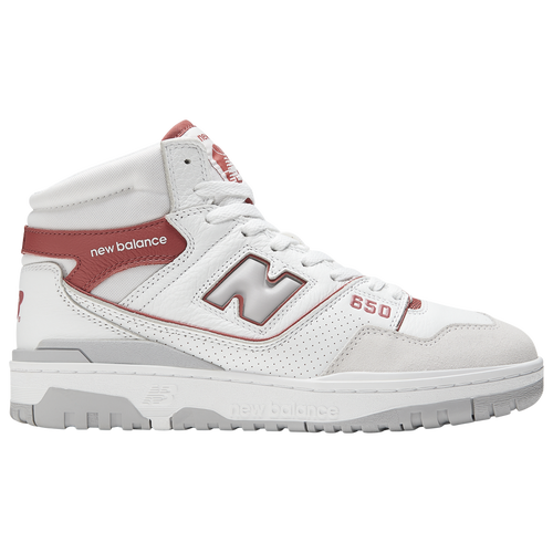 

New Balance Mens New Balance 650 - Mens Basketball Shoes Grey/White/Red Size 09.0