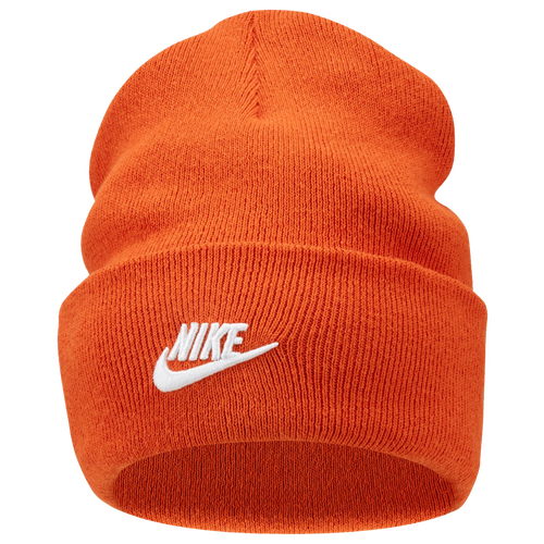 

Nike Mens Nike Peak Beanie TC - Mens Orange/White Size One Size