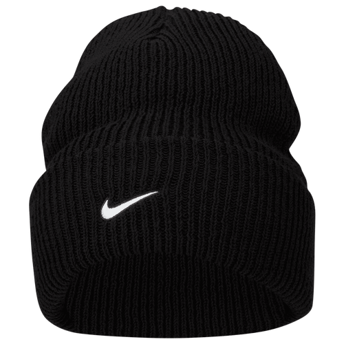 

Nike Nike Peak Beanie - Adult Black/White Size One Size