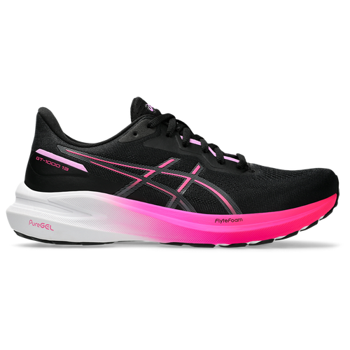 

ASICS Womens ASICS® GT-1000 13 - Womens Running Shoes Pink/Black Size 7.0