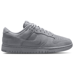 Men's - Nike Dunk Low Retro Se Nubuck - Wolf Grey/Wolf Grey