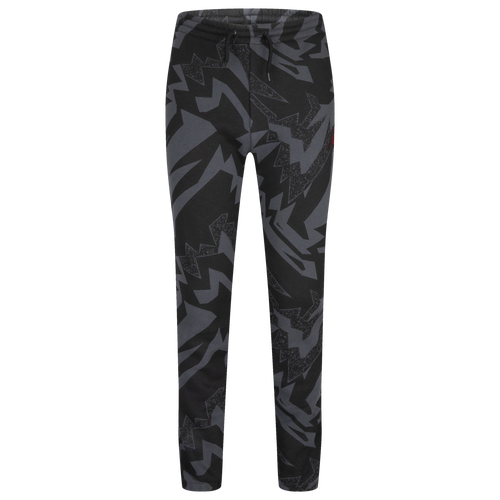 

Jordan Essentials AOP Pants - Boys' Grade School Black/White Size M