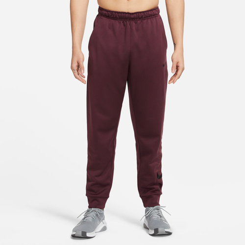 Nike Mens  Tf Taper Pants In Night Maroon/black