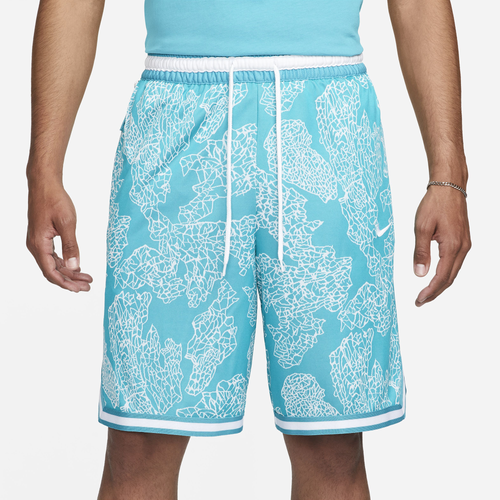 

Nike Mens Nike Dri-Fit DNA 10in Short - Mens Teal Nebula/White Size XXL