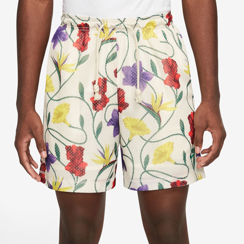 

Nike Mens Nike Dri-FIT SI 6" Printed Shorts - Mens Pale Ivory/Malachite Size XL