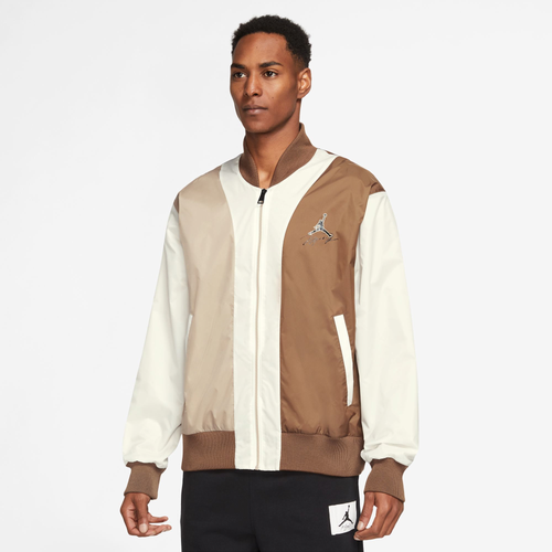 Shop Jordan Mens  Flt Mvp Hbr Jacket In Lt British Tan/hemp