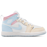 Half Blue/Pale Ivory/White