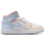 Half Blue/White/Pale Ivory