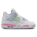 Jordan AJ 4 Retro Fem - Jordan White/Medium Soft Pink Half Blue