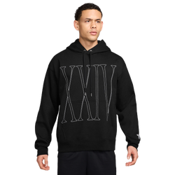 Men's - Nike Kobe Pullover Hoodie - Black/White