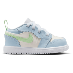 Girls' Toddler - Jordan AJ 1 Low ALT SE Fem - Half Blue/Vapor Green/Sail
