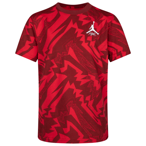 

Boys Preschool Jordan Jordan Essentials T-Shirt - Boys' Preschool Black/Fire Red Size 4