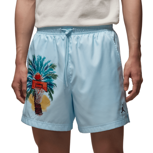 MENS - Jordan Essential SMR PK LBR NY Shorts - Black/Carolina