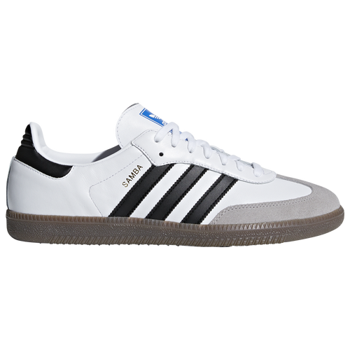 Shop Adidas Originals Mens  Samba In White/gray/gray