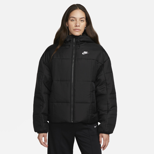 

Nike Womens Nike NSW Tech Fleece Thermal Classic Fur - Womens Black/White Size S