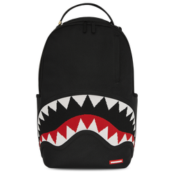 Adult - Sprayground Flyknit Shark Mouth Backpack - Black/Red/White