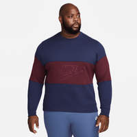 Nike colour block online crew sweatshirt