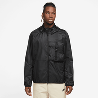 Men's - Nike Tech N24 PKBL Woven Lined Jacket - Black/Black