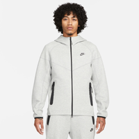 Nike Tech Fleece Hoodie Men (Small, Black/Dark Grey Heather/White