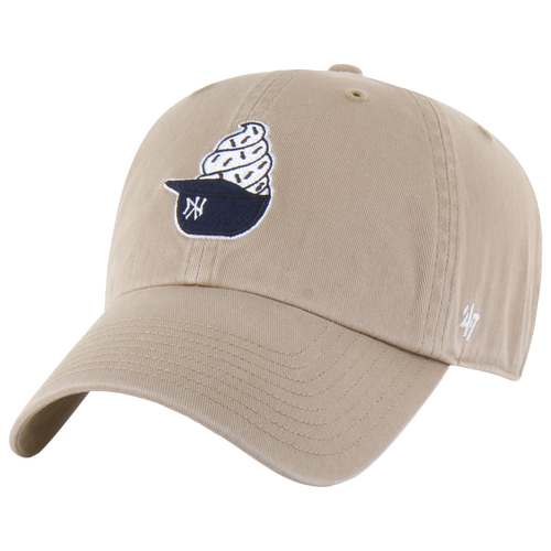 47 Brand Yankees Clean Up Cap -  Khaki