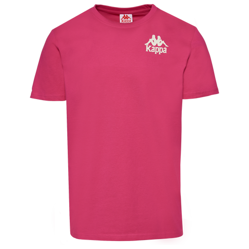

Kappa Mens Kappa Authentic Ables T-Shirt - Mens White/Pink Size XL
